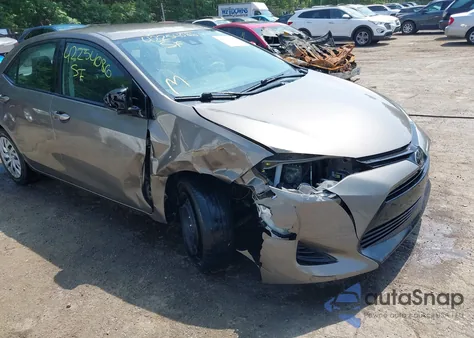 2019 Toyota Corolla Le z USA, uszkodzony, nr VIN 2T1BURHE1KC171012
